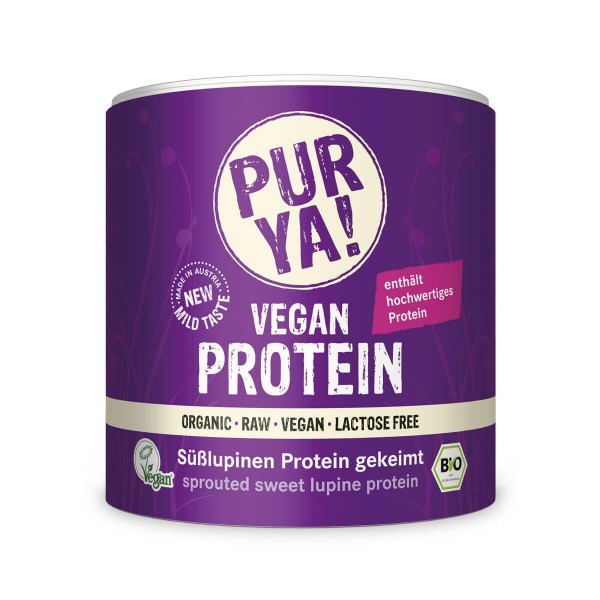 PURYA! Vegan Protein - Süßlupinen Protein gekeimt, 200g
