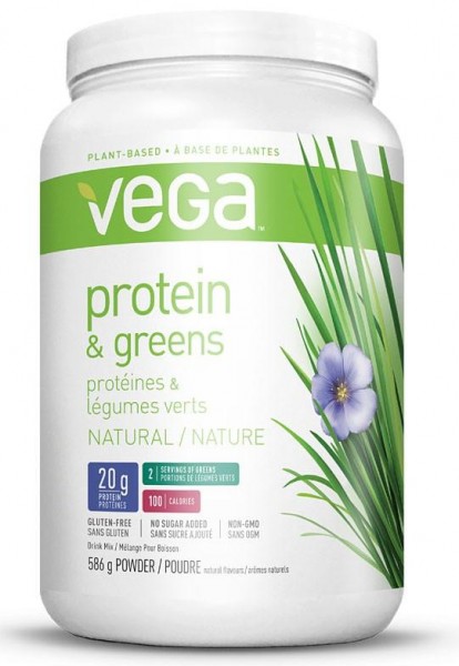 VEGA Protein &amp; Greens - Natural, 586g