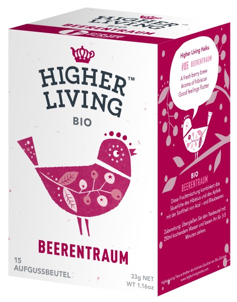 Higher Living - Beerentraum, 33g (15 Teebeutel)