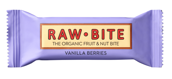 RAWBITE - Vanilla Berries Riegel, 50g