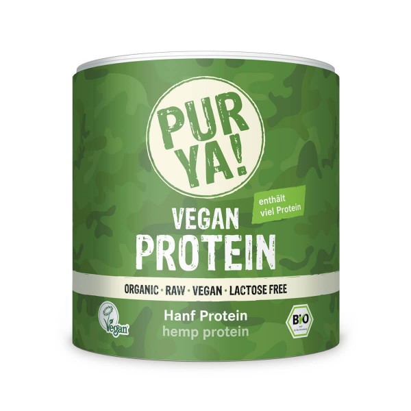PURYA! Vegan Protein - Hanfprotein, 250g
