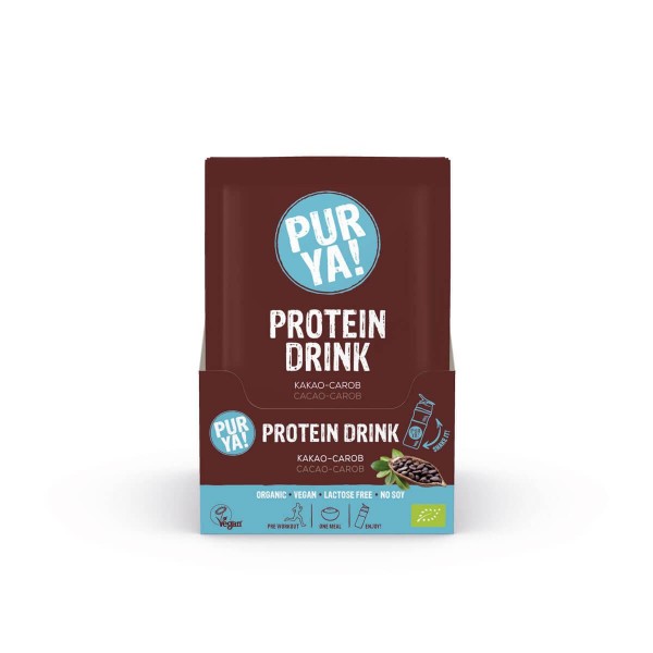 PURYA! Mini-Pack Protein Drink Cacao-Carob, 30g