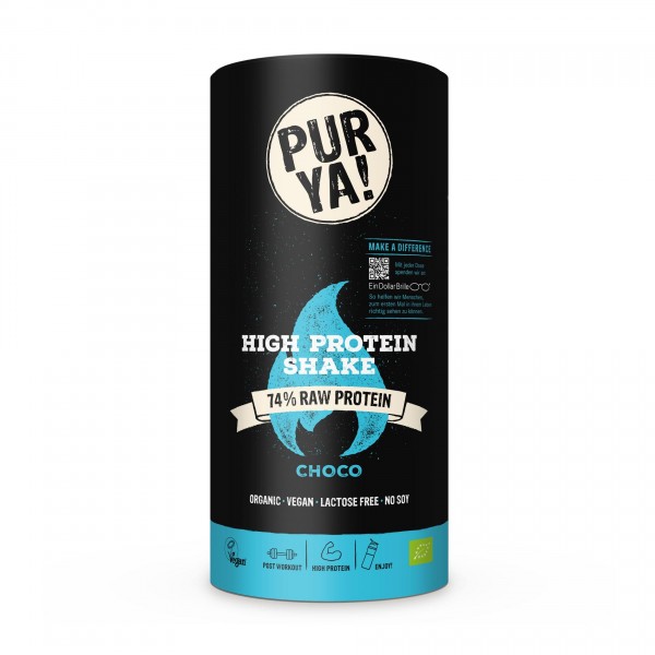 PURYA! Vegan High-Protein Shake - Choco, 550g