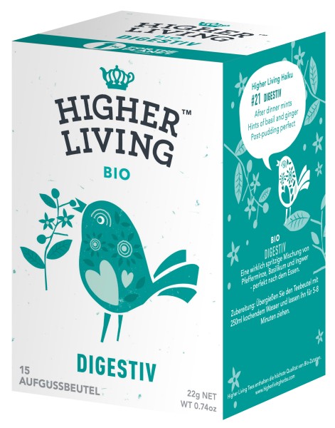 Higher Living - Digestiv, 22g (15 Teebeutel)