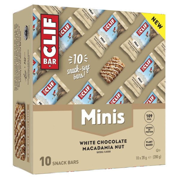 CLIF Bar® Energieriegel MINI - White Chocolate Macadamia, 28g