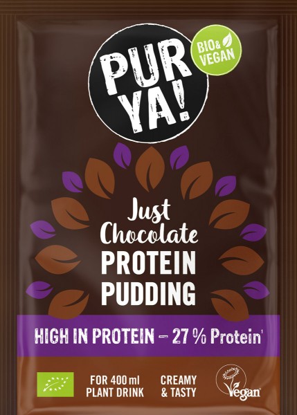 PURYA! Proteinpudding - Just Chocolate, 46g